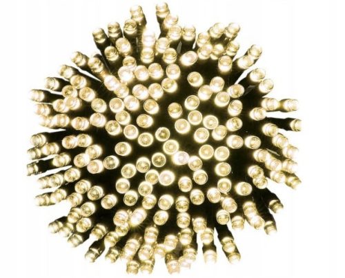  Weihnachtsbaumbeleuchtung 300 LED WARMWEISS AUSSEN / INNEN 18m lang