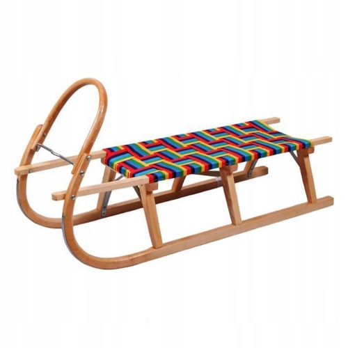  Traditioneller Holzschlitten BAYO