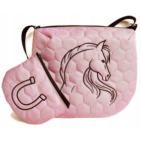  Kindertasche Tomasz Siekański schwarz, Rosatöne