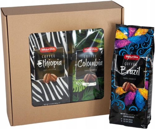  Ein Satz einzigartiger Arabica-Kaffeebohnen, 100 % aus einer tschechischen Rösterei