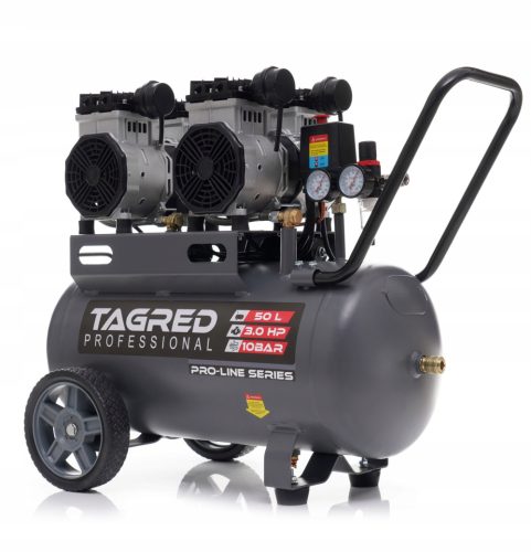Kompressor bezolejowy Tagred TA3385 50 l 10 bar