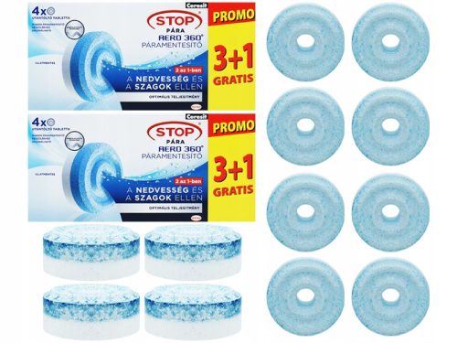 Feuchtigkeitsabsorber für Badezimmer 8x STOP FEUCHTIGKEITSTABELLEINSÄTZE FÜR CERESIT AERO 360 WASSERABSORBER
