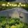 Gartenlampen stecken im Boden fest Einbau-Solarlampe oldBro schwarz 70 cm 2 Stk.
