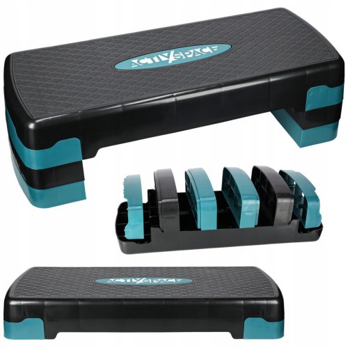  Step Activ/Space Step für Aerobic, verstellbar, 3-stufig modular