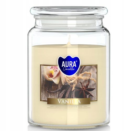 Kerzen Vanilla Aura Duftparaffinkerze 1 Stk.