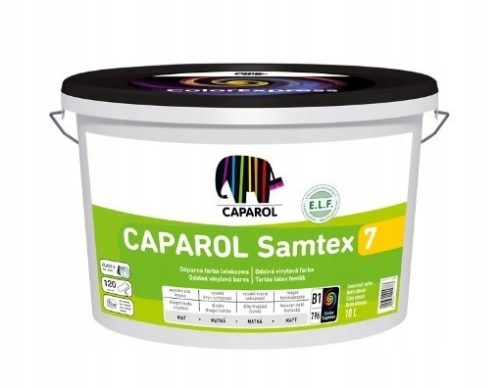 Caparol Latex-Wandfarbe 10 l, halbmatt weiß