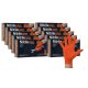 MTS Sicherheit und Schutz Nitril GRIP Orange Handschuhe orange starker Gogrip Größe 8 - M 250 Paar