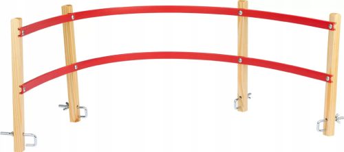  Rückenlehne für klassische Holzschlitten NIJDAM 97x26cm