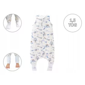  Isolierter Schlafsack mit Socke 1,5 TOG. Ganzjährig