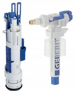 Geberit Ventil 1/2'' 244.820.00.1 + Geberit Eckventil 3/8'' 240.700.00.1