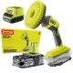  Ryobi elektrische Akkubürste + Ryobi RC18120-125 Elektrowerkzeug-Set 3-teilig