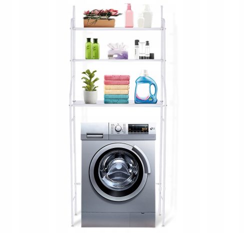 Badezimmerschrank mit 3 Ebenen und über der Waschmaschine