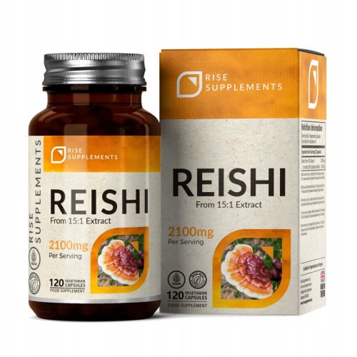 Reishi Pilz Kapseln 120 Stück 700mg - Ideal für Immunsystem und Vitalität