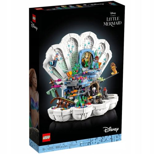  LEGO Disney 43225 LEGO Disney Die königliche Muschel der kleinen Meerjungfrau