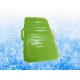  Rechteckiger Gleitschlitten. Weicher PVC-Schlitten. Rosa