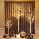  Deko-Birke mit LED-Beleuchtung 150cm Weihnachten