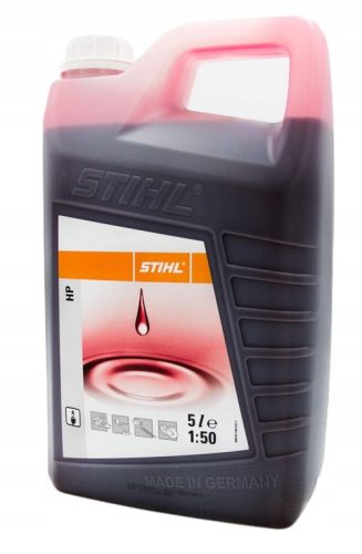 Öle für Rasenmäher, Traktoren und Freischneider Stihl HP Kraftstoffgemisch Öl 5 l rot