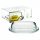 Buttergerichte Pasabahce Basic Butterdose, transparentes Glas