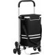 Taschen und Einkaufstaschen Songmics Einkaufswagen, schwarzes Polyester