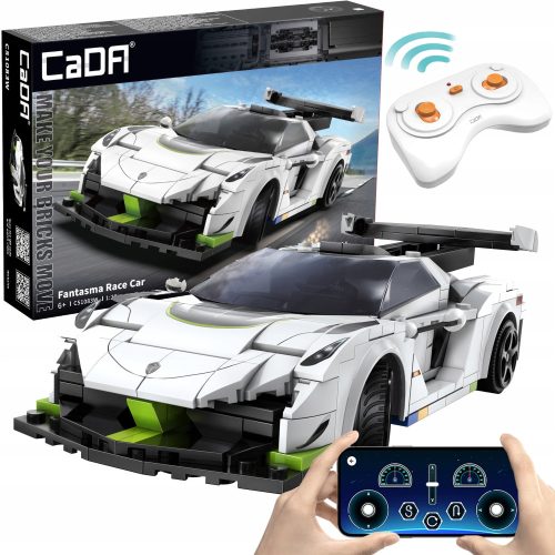  CADA BLOCKS FERNGESTEUERTES RENNWAGEN AUTO FANTASMA 322 EL. DUAL