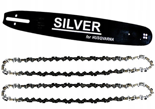  Silber 325 Führung, 15" 058 64 + 2 Ketten