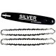  Silber 325 Führung, 15" 058 64 + 2 Ketten