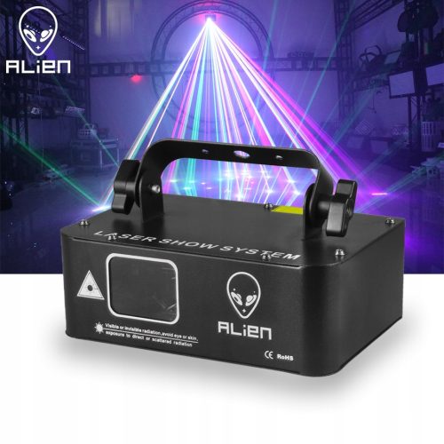 ALIEN 500mW RGB-Laserstrahllinienscanner