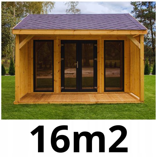 Gartenhäuser und Werkzeuge Gartenhaus Moderne Häuser 400 x 400 cm