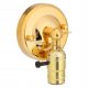  Gartenwandlampenschirme in Gelb und Gold E27 250 W