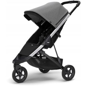  Thule Spring Silver Kinderwagen mit Verdeck
