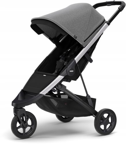  Thule Spring Silver Kinderwagen mit Verdeck