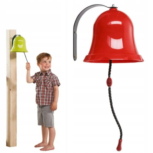 Rote Spielplatzglocke