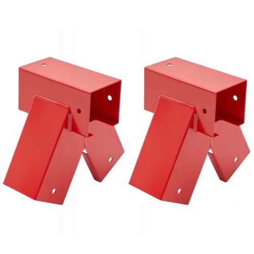 Ein Satz Verbindungsstücke für die Tribecco-Schaukel, 2 Stück, rot