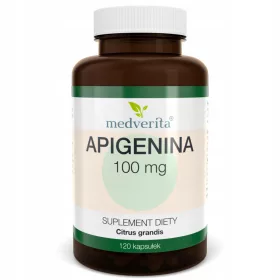   Apigenin Kapseln 100mg - Natürlicher Flavonoid-Auszug aus Riesenorange, 120 Stück