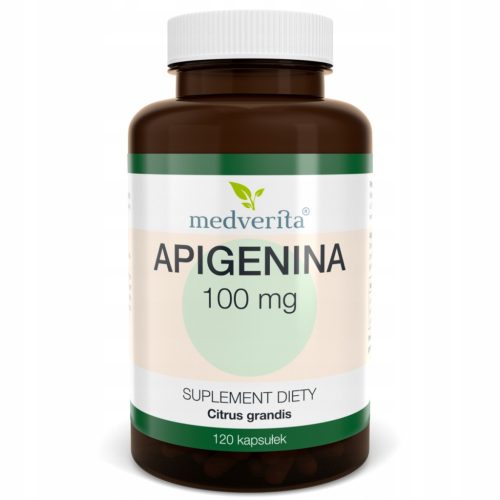 Apigenin Kapseln 100mg - Natürlicher Flavonoid-Auszug aus Riesenorange, 120 Stück