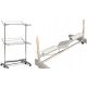 Wäscheständer Ausziehbar Innova Goods freistehender Vertikaltrockner 0-80 cm x 0-30 cm