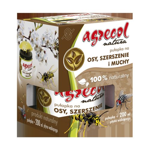  Falle gegen Fliegen und Wespen Agrecol 0,5 kg 0,5 ml