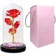 EWIGE ROSE AUS GLAS, LEUCHTENDE LED, GESCHENKIDEE ZUM VALENTINSTAG – 5 FARBEN