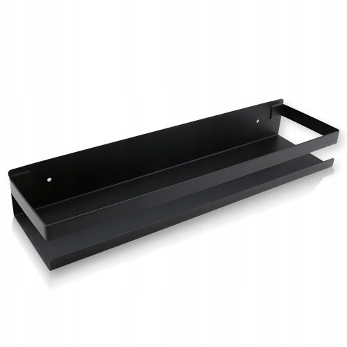 Schwarzes Badezimmerregal für Dusche, 40 cm, Loft, Wand/Venilo