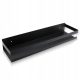 Schwarzes Badezimmerregal für Dusche, 40 cm, Loft, Wand/Venilo