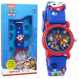    Paw Patrol Chase Marshall Red Hands PAW PATROL Uhr für einen Jungen