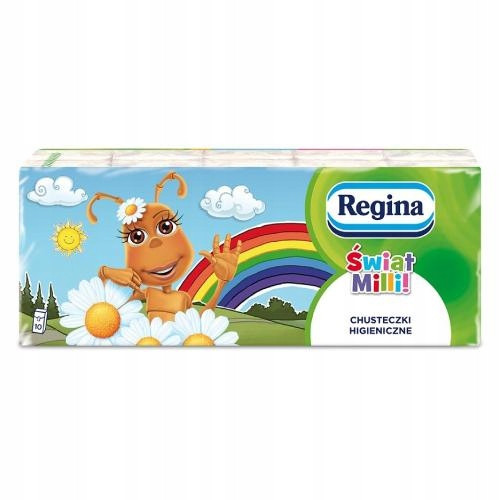  Regina duftende Taschentücher Milli World! 4 Schichten 9 Stk.