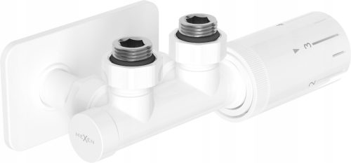  MEXEN G05 WINKEL-THERMOSTAT-SET MIT ABDECKUNG S DUPLEX DN50 WEISS
