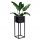  Loftinspirierter Blumenständer 60 cm aus Metall