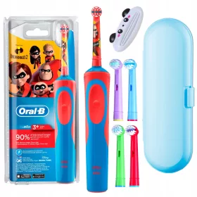    Oral-B Vitality D12 elektrische Zahnbürste für Kinder, das Unglaubliche-Set