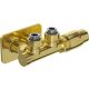 MEXEN G00 THERMOSTAT-SET, ECKIG, GERADE, MIT ABDECKUNG S DUPLEX GOLD