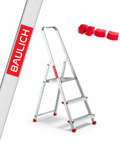 Baulich Leiter 2,54 m Aluminium bis 125 kg