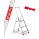 Baulich Leiter 2,54 m Aluminium bis 125 kg
