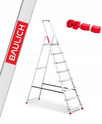 Baulich Leiter 3,62 m Aluminium bis 125 kg