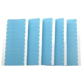  Natürliche Strähnen. Zusätzliches Haarband aufkleben